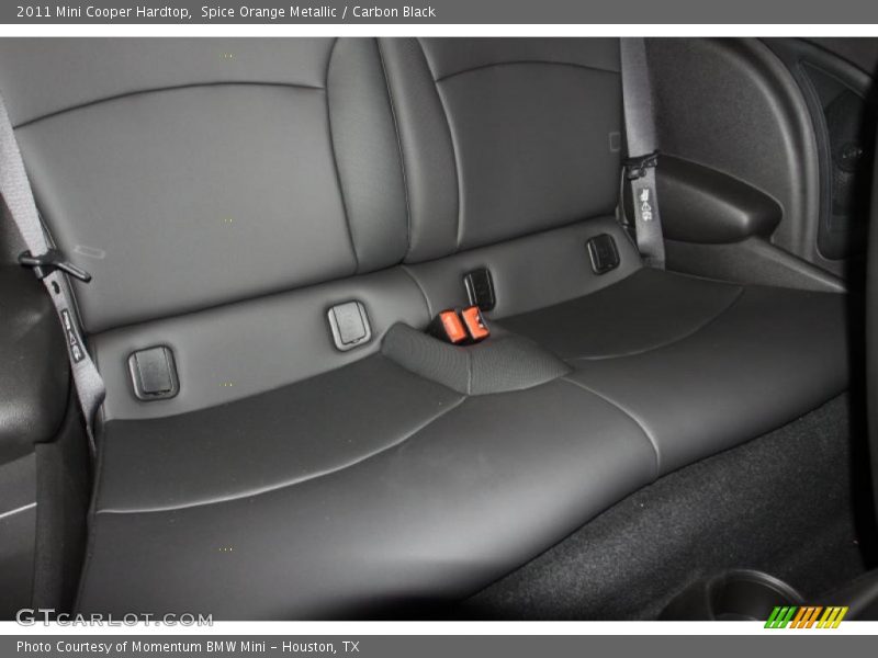 Spice Orange Metallic / Carbon Black 2011 Mini Cooper Hardtop