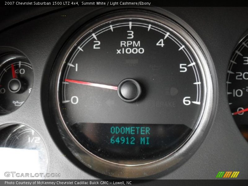 Summit White / Light Cashmere/Ebony 2007 Chevrolet Suburban 1500 LTZ 4x4