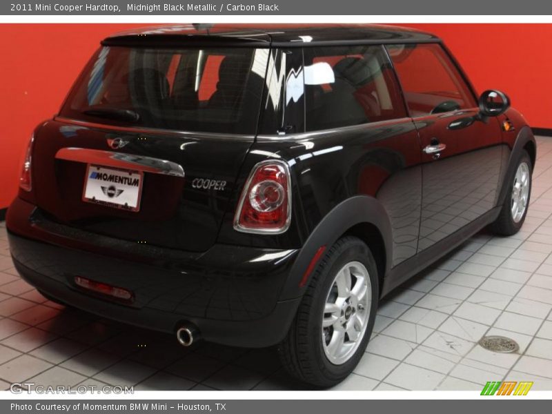 Midnight Black Metallic / Carbon Black 2011 Mini Cooper Hardtop