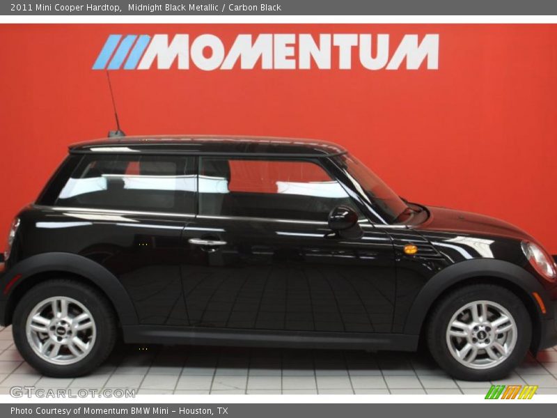 Midnight Black Metallic / Carbon Black 2011 Mini Cooper Hardtop