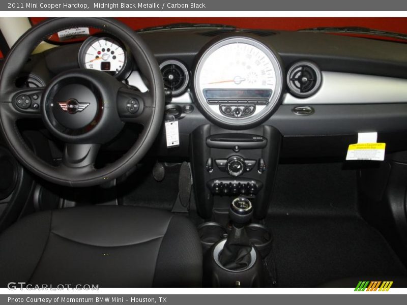 Midnight Black Metallic / Carbon Black 2011 Mini Cooper Hardtop