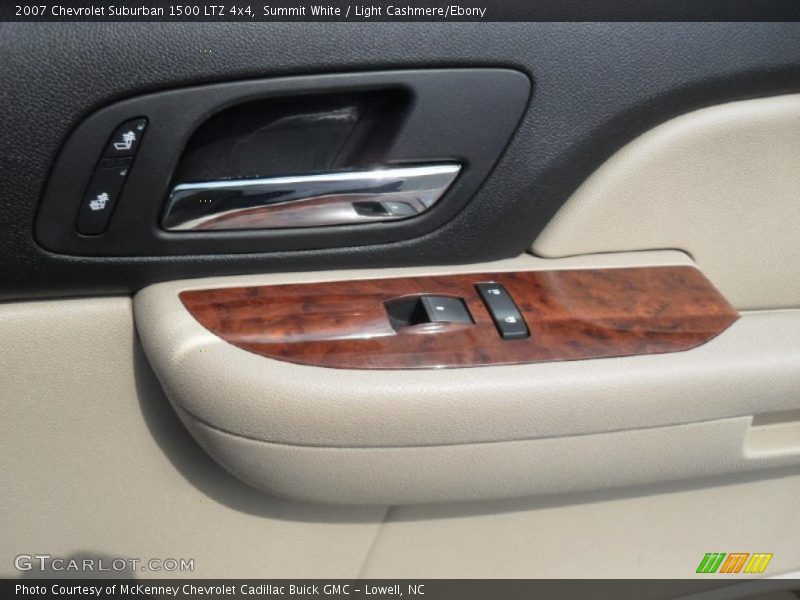 Summit White / Light Cashmere/Ebony 2007 Chevrolet Suburban 1500 LTZ 4x4