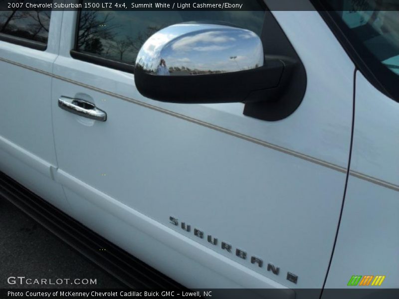Summit White / Light Cashmere/Ebony 2007 Chevrolet Suburban 1500 LTZ 4x4