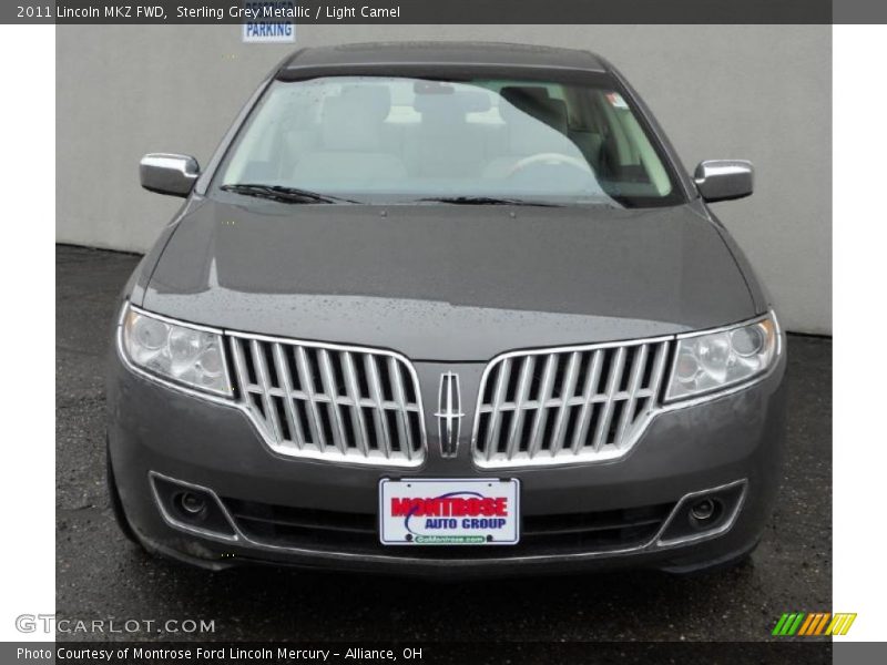 Sterling Grey Metallic / Light Camel 2011 Lincoln MKZ FWD