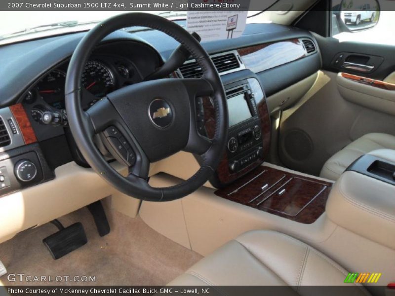 Light Cashmere/Ebony Interior - 2007 Suburban 1500 LTZ 4x4 