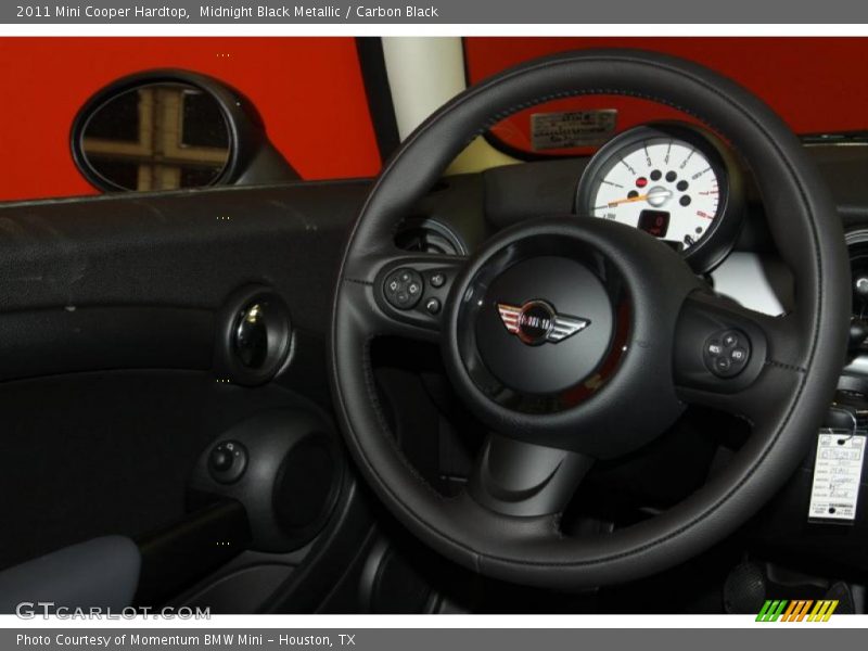 Midnight Black Metallic / Carbon Black 2011 Mini Cooper Hardtop