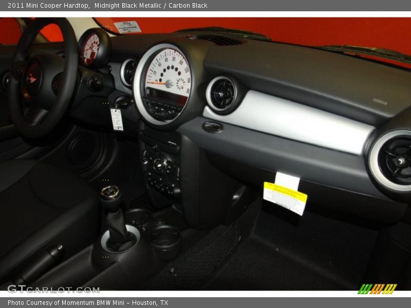 Midnight Black Metallic / Carbon Black 2011 Mini Cooper Hardtop