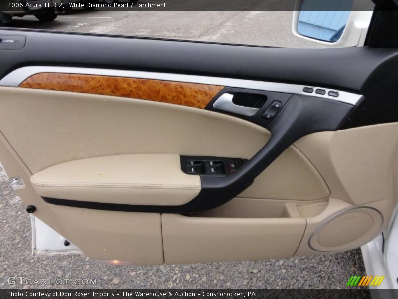 White Diamond Pearl / Parchment 2006 Acura TL 3.2