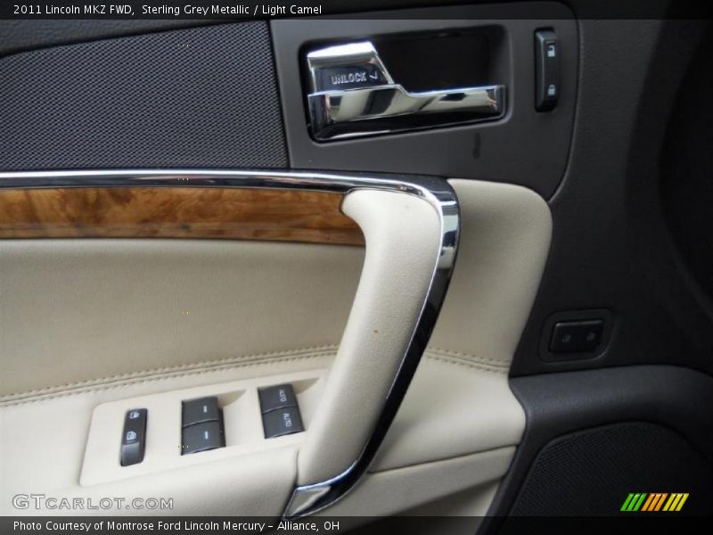 Sterling Grey Metallic / Light Camel 2011 Lincoln MKZ FWD