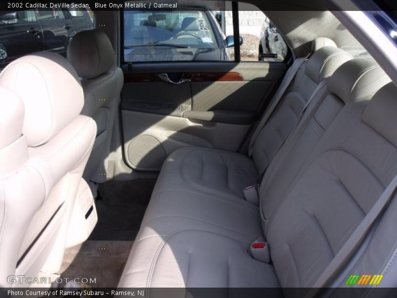 Blue Onyx Metallic / Oatmeal 2002 Cadillac DeVille Sedan