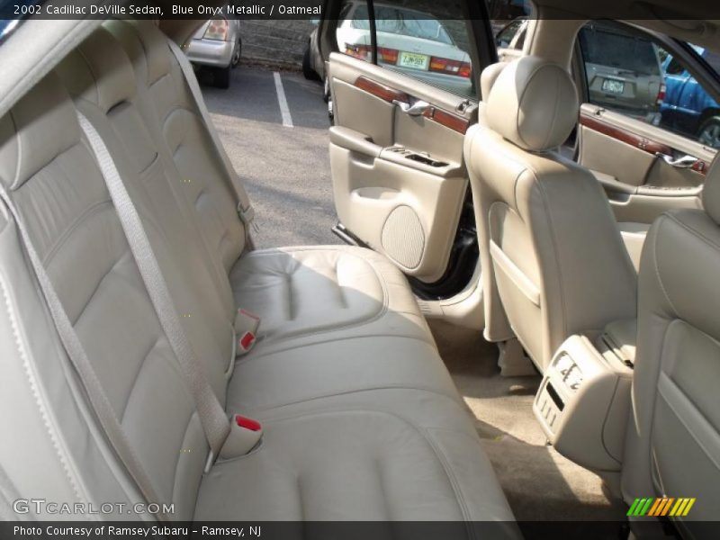 Blue Onyx Metallic / Oatmeal 2002 Cadillac DeVille Sedan