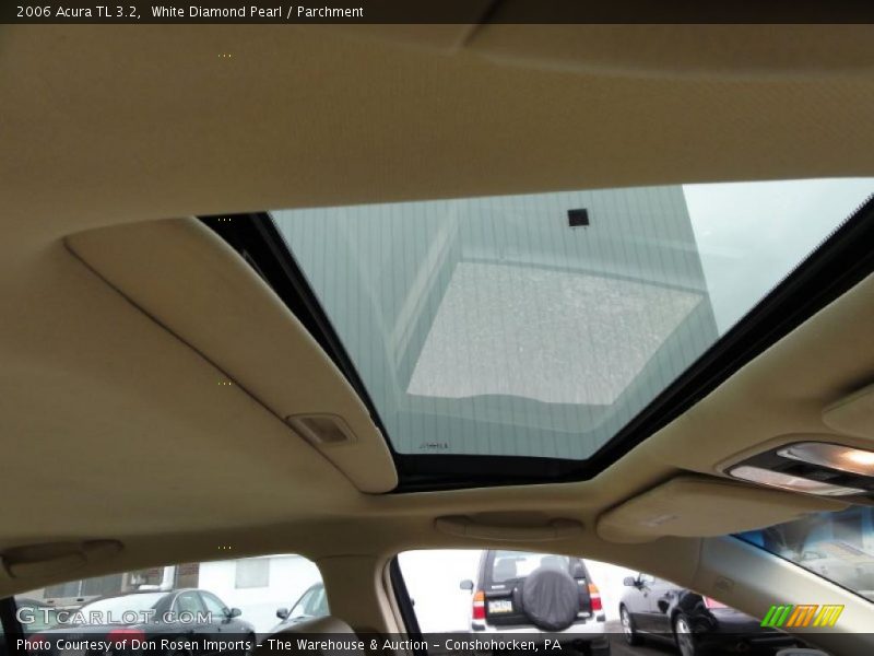 White Diamond Pearl / Parchment 2006 Acura TL 3.2