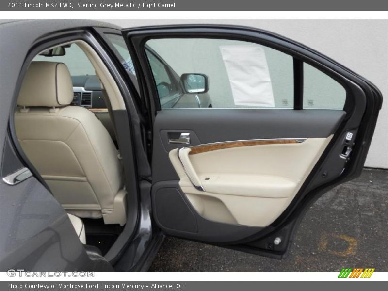 Sterling Grey Metallic / Light Camel 2011 Lincoln MKZ FWD