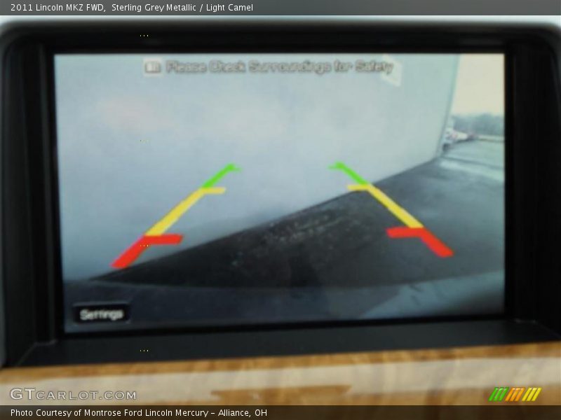 Sterling Grey Metallic / Light Camel 2011 Lincoln MKZ FWD