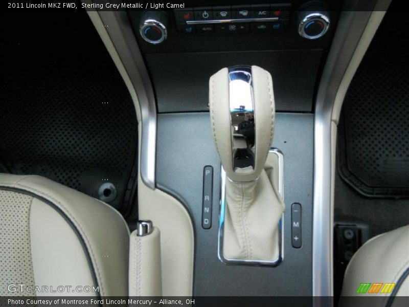 Sterling Grey Metallic / Light Camel 2011 Lincoln MKZ FWD