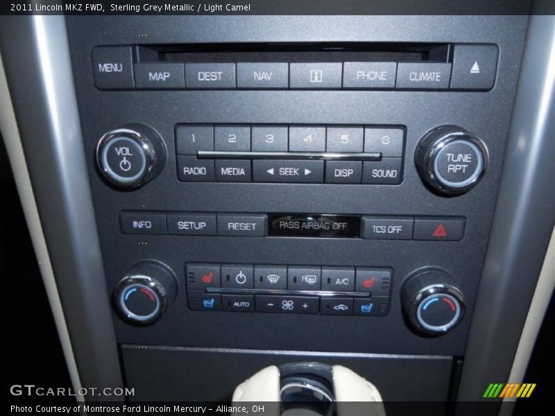 Sterling Grey Metallic / Light Camel 2011 Lincoln MKZ FWD