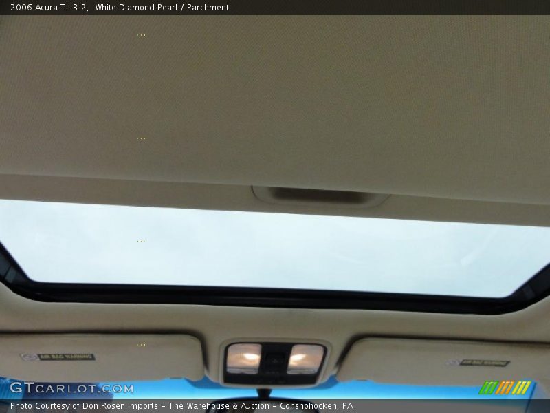 White Diamond Pearl / Parchment 2006 Acura TL 3.2