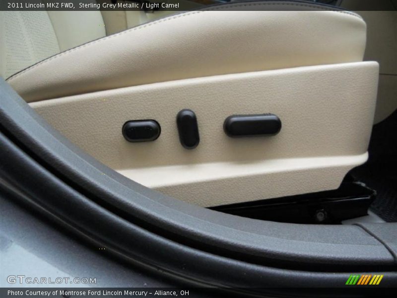 Sterling Grey Metallic / Light Camel 2011 Lincoln MKZ FWD