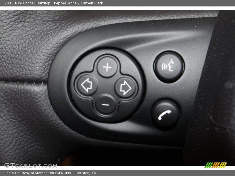 Pepper White / Carbon Black 2011 Mini Cooper Hardtop
