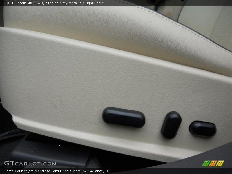 Sterling Grey Metallic / Light Camel 2011 Lincoln MKZ FWD
