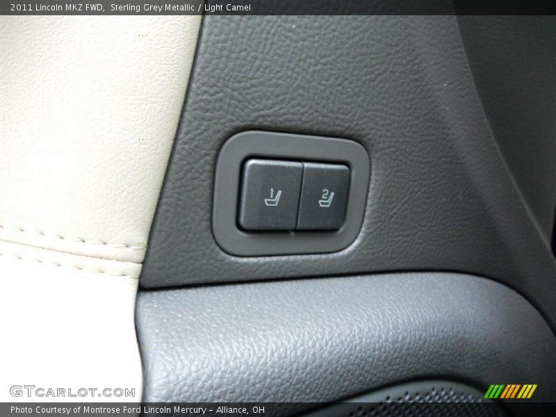 Sterling Grey Metallic / Light Camel 2011 Lincoln MKZ FWD