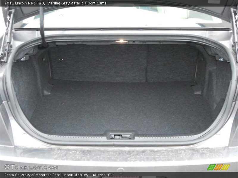 Sterling Grey Metallic / Light Camel 2011 Lincoln MKZ FWD