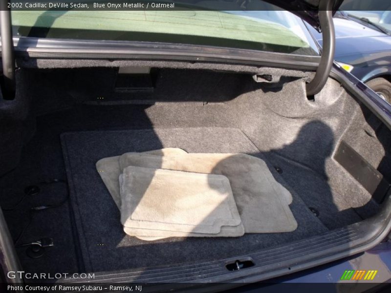 Blue Onyx Metallic / Oatmeal 2002 Cadillac DeVille Sedan