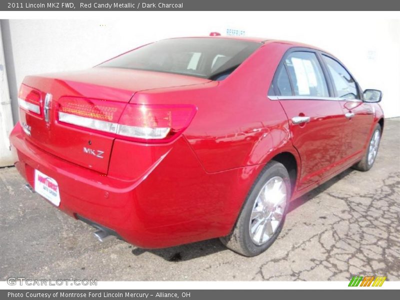 Red Candy Metallic / Dark Charcoal 2011 Lincoln MKZ FWD
