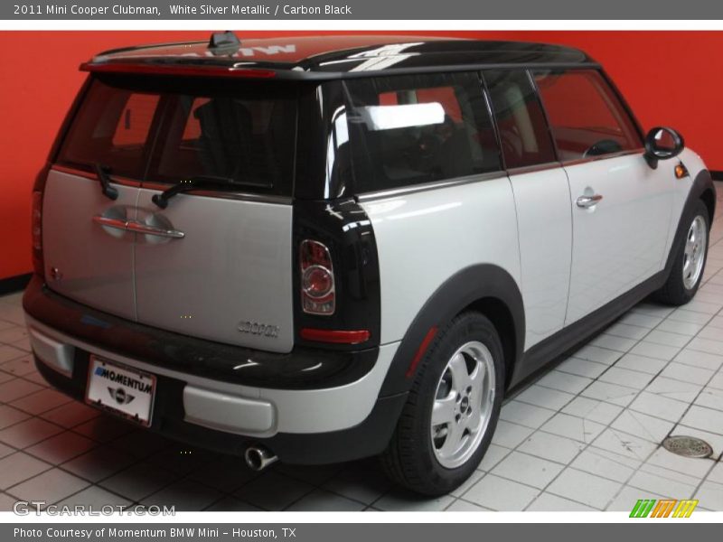 White Silver Metallic / Carbon Black 2011 Mini Cooper Clubman