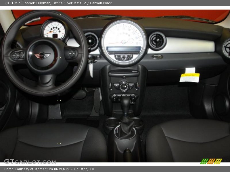 White Silver Metallic / Carbon Black 2011 Mini Cooper Clubman