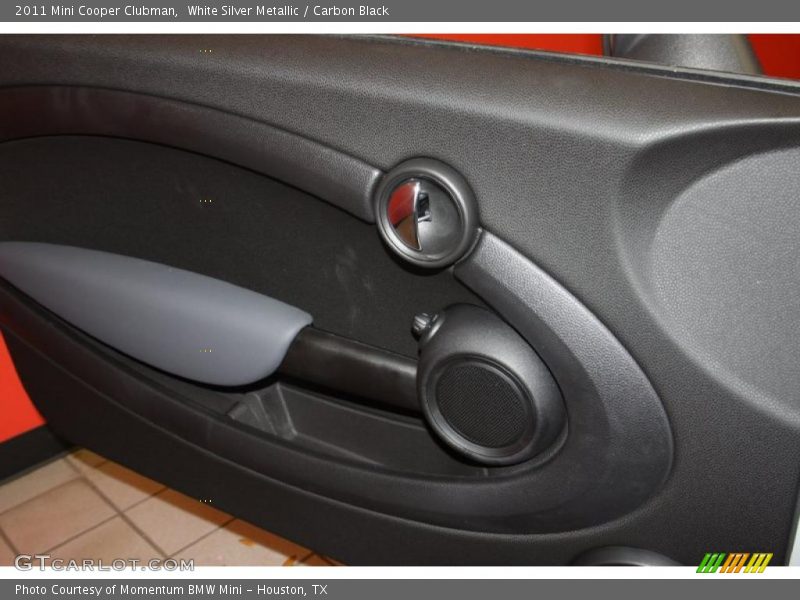 White Silver Metallic / Carbon Black 2011 Mini Cooper Clubman