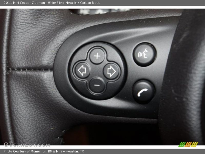 White Silver Metallic / Carbon Black 2011 Mini Cooper Clubman