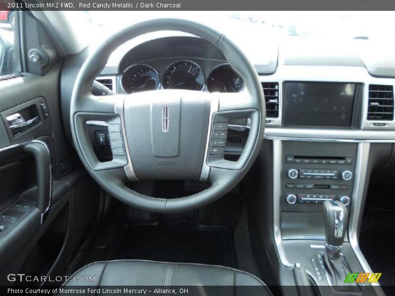 Red Candy Metallic / Dark Charcoal 2011 Lincoln MKZ FWD