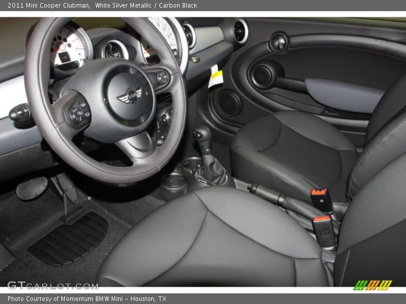 White Silver Metallic / Carbon Black 2011 Mini Cooper Clubman