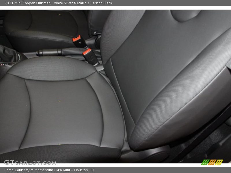 White Silver Metallic / Carbon Black 2011 Mini Cooper Clubman