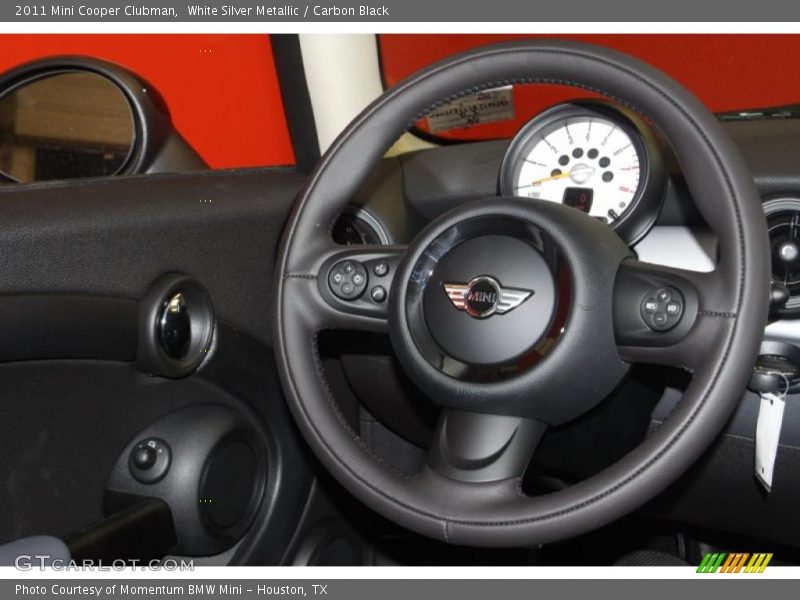 White Silver Metallic / Carbon Black 2011 Mini Cooper Clubman