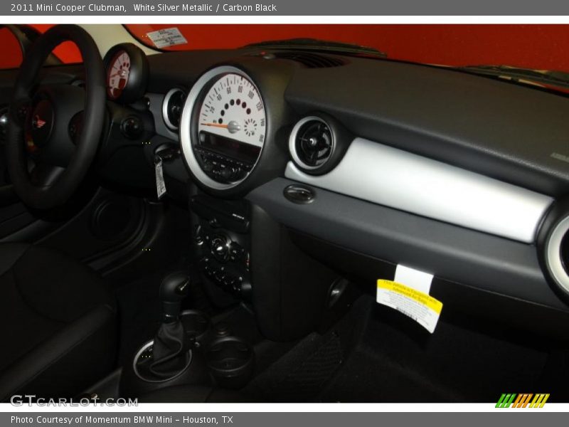White Silver Metallic / Carbon Black 2011 Mini Cooper Clubman