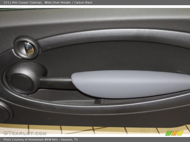 White Silver Metallic / Carbon Black 2011 Mini Cooper Clubman
