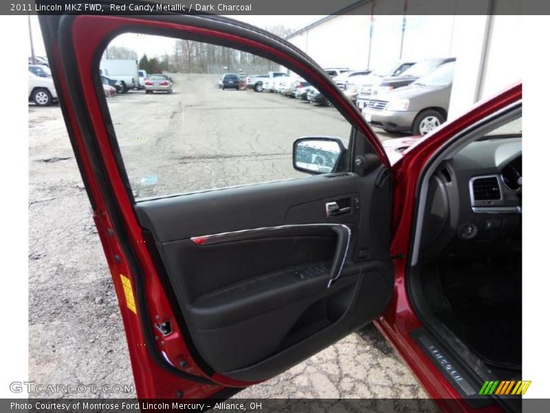 Red Candy Metallic / Dark Charcoal 2011 Lincoln MKZ FWD
