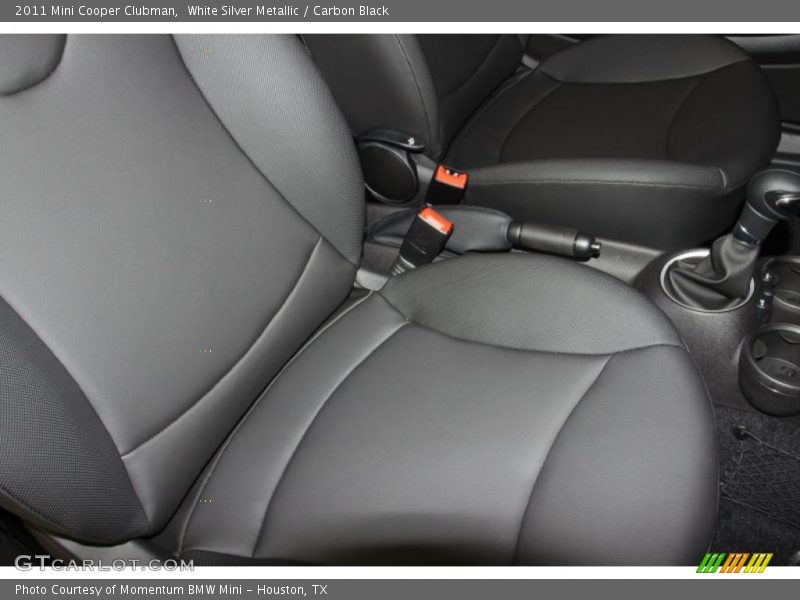 White Silver Metallic / Carbon Black 2011 Mini Cooper Clubman