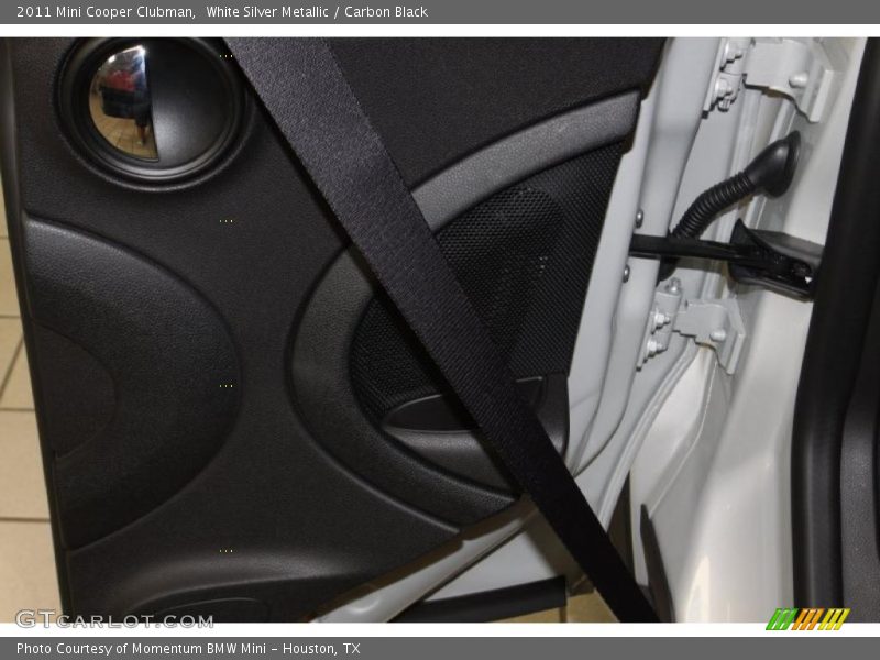 White Silver Metallic / Carbon Black 2011 Mini Cooper Clubman