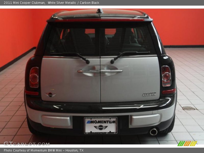 White Silver Metallic / Carbon Black 2011 Mini Cooper Clubman