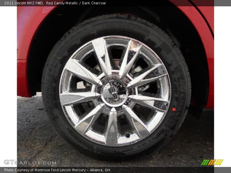 Red Candy Metallic / Dark Charcoal 2011 Lincoln MKZ FWD