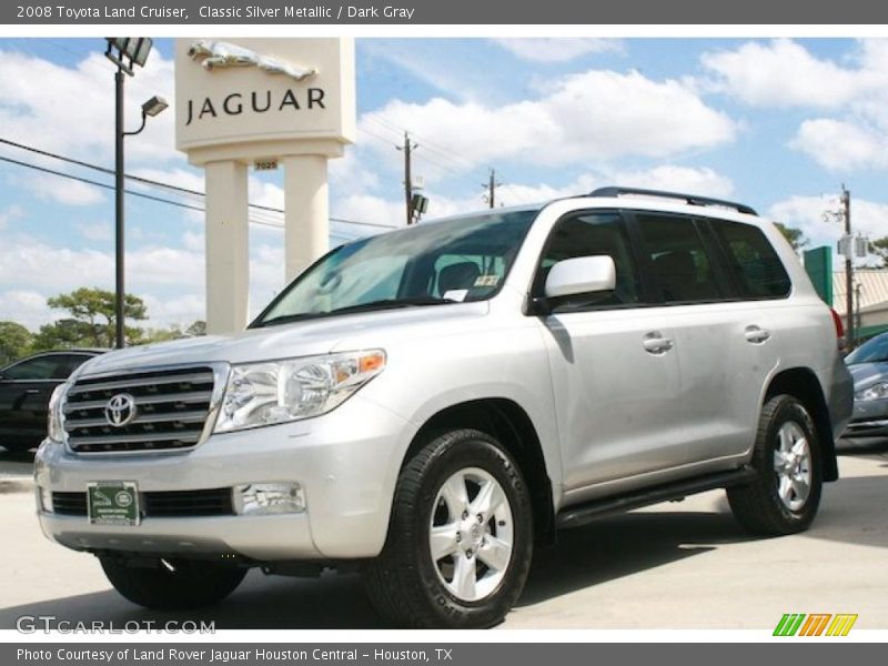 Classic Silver Metallic / Dark Gray 2008 Toyota Land Cruiser