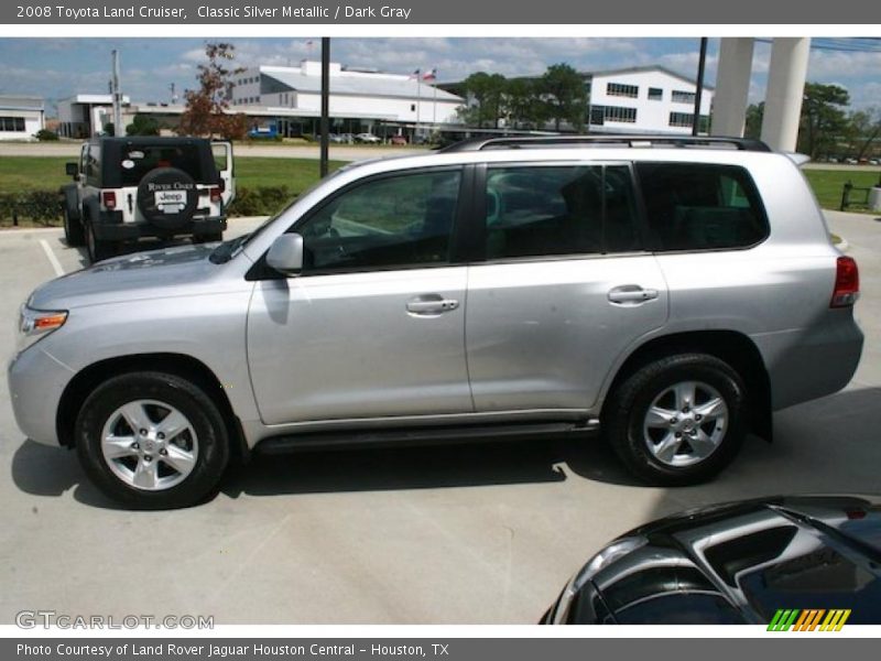 Classic Silver Metallic / Dark Gray 2008 Toyota Land Cruiser