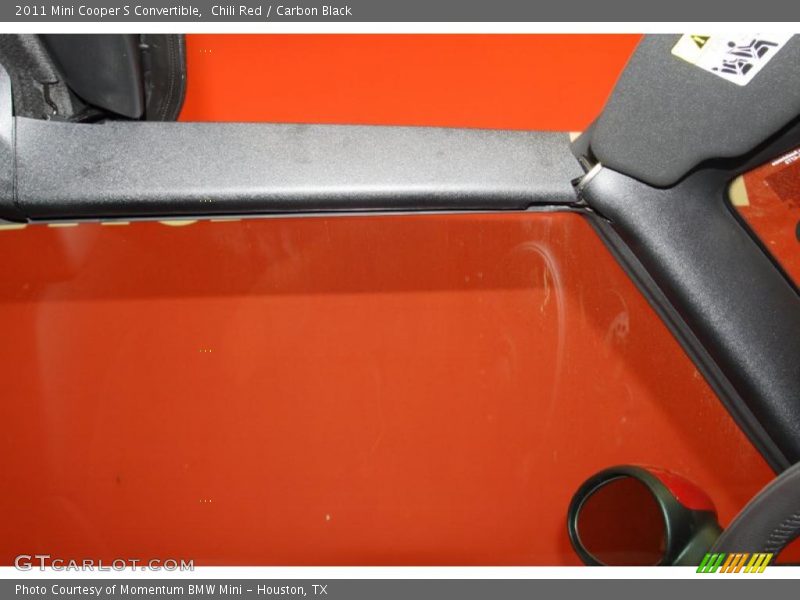 Chili Red / Carbon Black 2011 Mini Cooper S Convertible