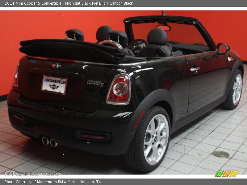 Midnight Black Metallic / Carbon Black 2011 Mini Cooper S Convertible
