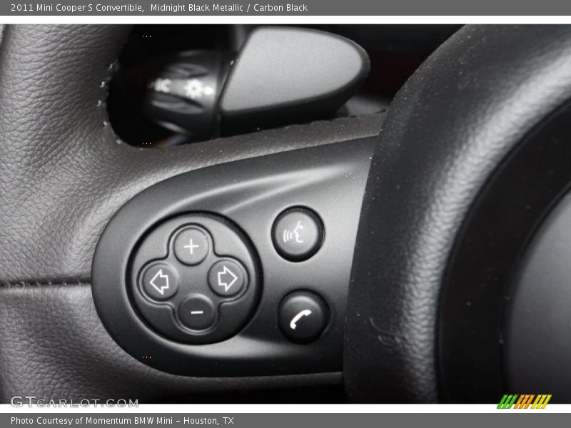 Midnight Black Metallic / Carbon Black 2011 Mini Cooper S Convertible