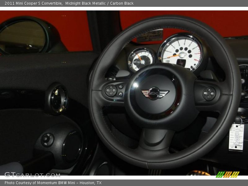 Midnight Black Metallic / Carbon Black 2011 Mini Cooper S Convertible