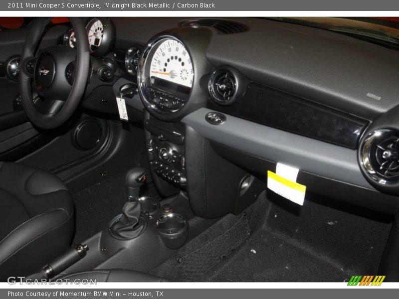 Midnight Black Metallic / Carbon Black 2011 Mini Cooper S Convertible